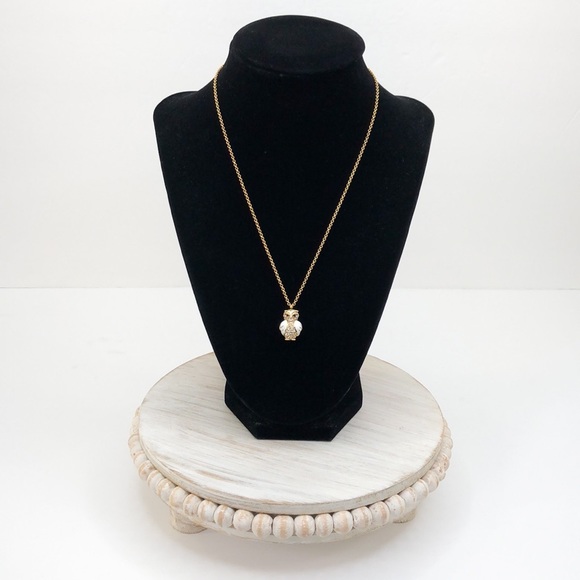 Kate Spade Star Bright Owl Mini Pendant Necklace - Picture 3 of 7